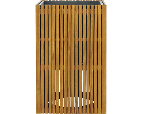 Blumenkübel aus Holzlatten