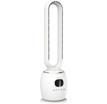 Weißer Turmventilator für den Innenbereich