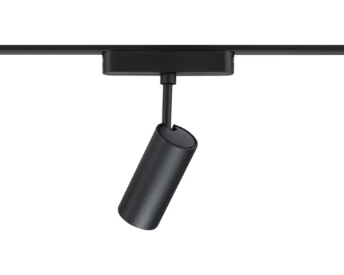 Schwarzer Stromschienenstrahler