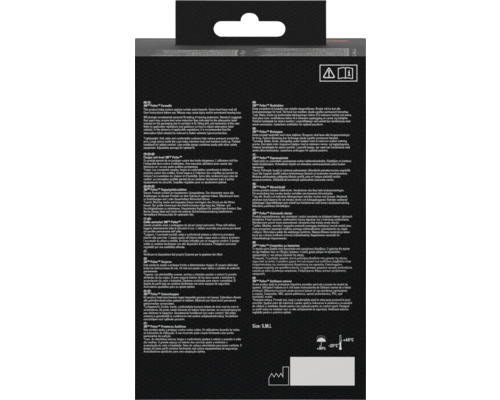 Informationen zu 3M Peltor Kapselgehörschützern, einschließlich Größenangaben und Temperaturbereich