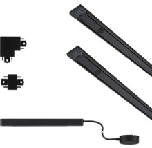 Stromschienen-Set mit Verbindungsstücken für Beleuchtungssysteme