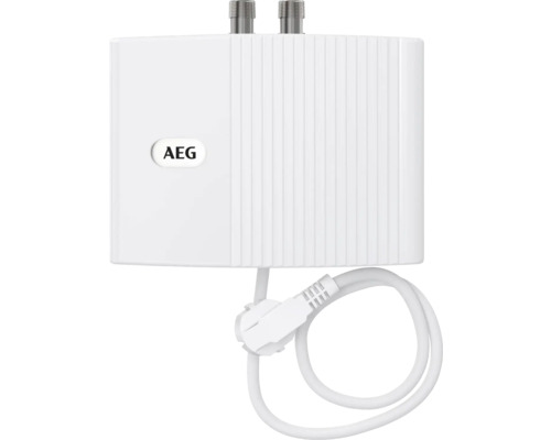 AEG Kleinspeicher mit Stecker und zwei Anschlüssen