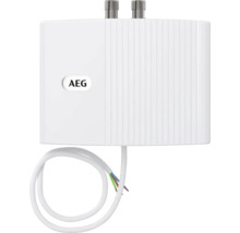 AEG Logo über Durchlauferhitzer