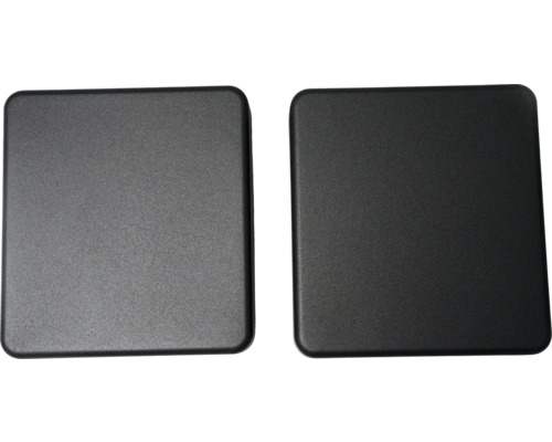 Zwei quadratische Metallplatten