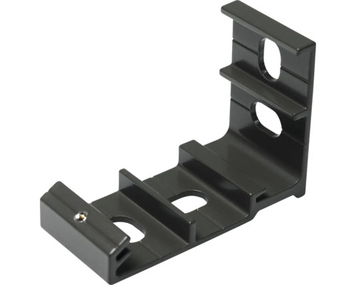 Ersatzteil: Wandhalter für Markise Garda 12552868,12552871 Schwarze Eckverbindung für Möbel