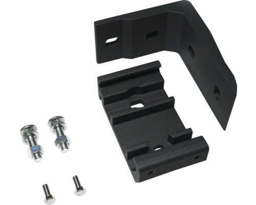 Montagezubehör mit Schrauben und Halterungen