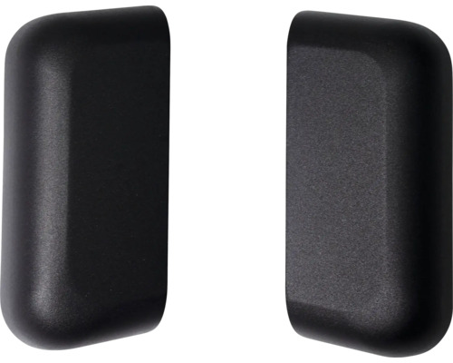 Ersatzteil: Endkappe vorn für Markise Levante 12552792,12552866 Zwei schwarze Fenstergriffkappen