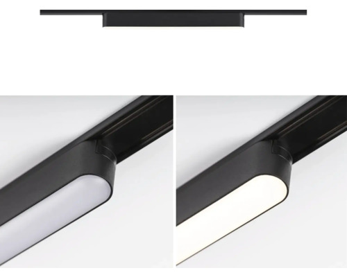 Schienenstrahler an der Decke