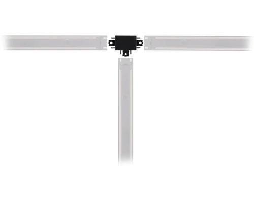 T-Verbinder Paulmann Veya Kunststoff schwarz LED-Schienenverbinder T-Stück für Beleuchtungssysteme