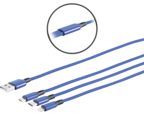 USB Kabel mit verschiedenen Anschlüssen