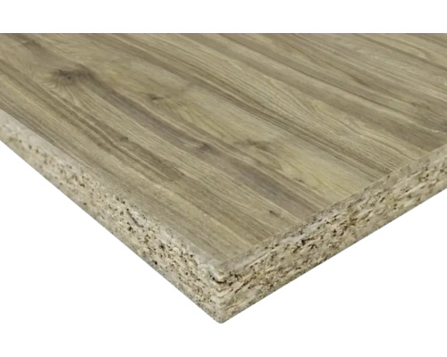 Spanplatte Walnuss 19x1032x2650 mm Spanplatte mit Holzdekor