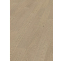 Nahaufnahme von hellem Laminatboden