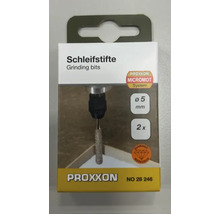 Proxxon Schleifstifte Set mit zwei Diamant Schleifstiften, 5 Millimeter Durchmesser
