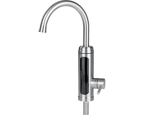 Edelstahl Küchenarmatur mit Durchlauferhitzer