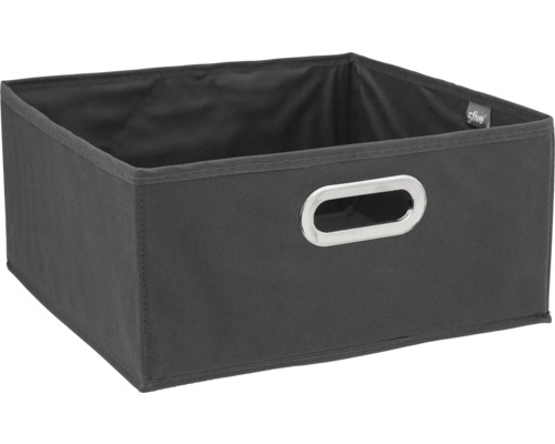 Aufbewahrungsbox aus Textil mit Griffmulde