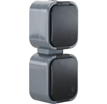 Doppelsteckdose für den Außenbereich