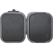 Doppelsteckdose zur Aufputzmontage