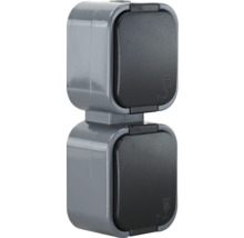 Doppelsteckdose für den Außenbereich