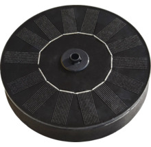 Solarbetriebene Teichbelüfterscheibe zur Sauerstoffversorgung des Teichs