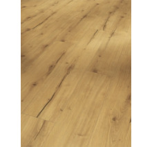 Verlegter Laminatboden in Holzoptik