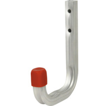 Metall Wandhaken mit roter Endkappe