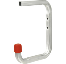 Wandhaken aus Aluminium mit Endkappe