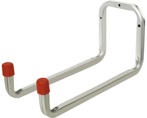Metallischer Gerätehalter mit Endkappen