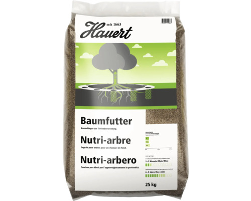 Hauert Baumfutter 25 kg Sack zur Tiefenbevorratung von Bäumen