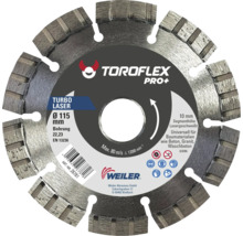 Trennscheibe mit 115 mm Durchmesser für Beton und Stein