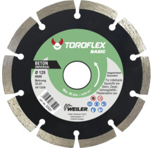 Toroflex Basic Trennscheibe mit 125 Millimeter Durchmesser für Beton