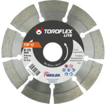 Toroflex Lite Trennscheibe, Durchmesser 125 mm, geeignet für Beton, Gehwegplatten und Hohlblocksteine