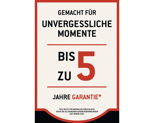 Bis zu fünf Jahre Garantie