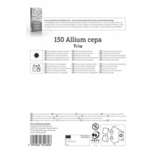 Verpackung Trio Allium cepa, geeignet für Hochbeete