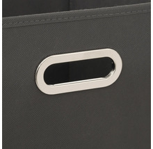 Detailaufnahme eines Aufbewahrungskorbes mit Griff