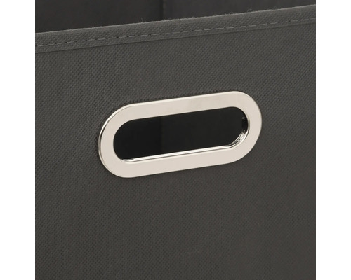 Detailaufnahme eines Aufbewahrungskorbes mit Griff