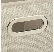 Detailansicht einer Aufbewahrungsbox mit Griff