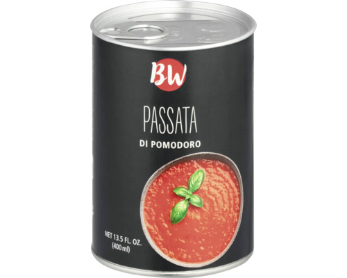 Passierte Tomaten in Dose