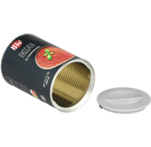 Passata di Pomodoro in offener Dose mit Deckel