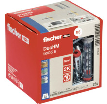 Fischer DuoHM 6x55 S Metalldübel 25er Packung