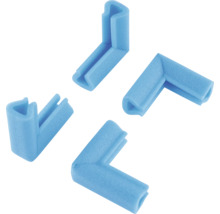 Vier Eckenschützer aus Schaumstoff