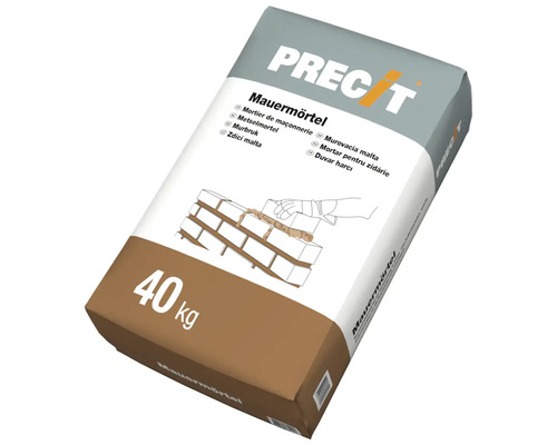 Sack Mauermörtel mit 40 Kilogramm Inhalt