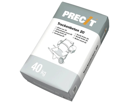Sack Trockenbeton 20 Kilogramm