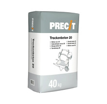 Sack Trockenbeton 20 mit 40 Kilogramm Inhalt