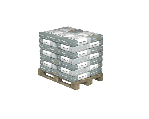 Palette mit Säcken Trockenbeton 30