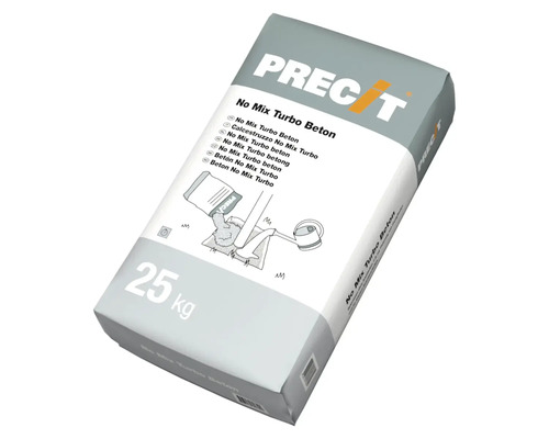 Sack No Mix Turbo Beton mit 25 Kilogramm