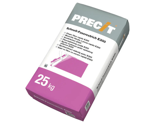Sack Schnell-Faserestrich E300, 25 kg