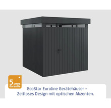 EcoStar Euroline Gerätehaus mit fünf Jahren Garantie