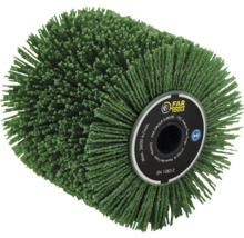 Tellerbürste aus Kunststoffborsten für Schleifmaschine