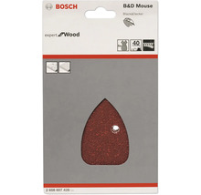 Bosch Schleifblatt Expert für Holz, Körnung 40, 5 Stück
