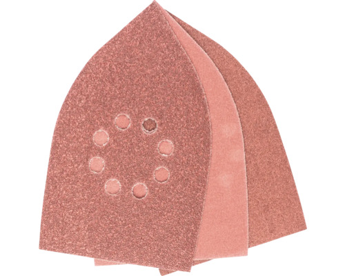 Dreieckschleifpapier mit Lochung im Set